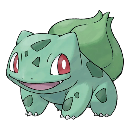 Image of the Pokémon Bulbasaur