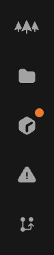 Nordcaft sidebar icon buttons