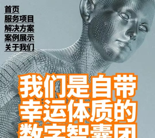 Chinese web agency website in Nordcraft