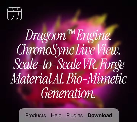 Dragoon website in Nordcraft
