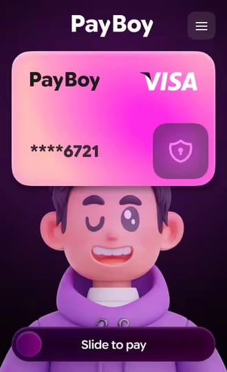 PayBoy website in Nordcraft