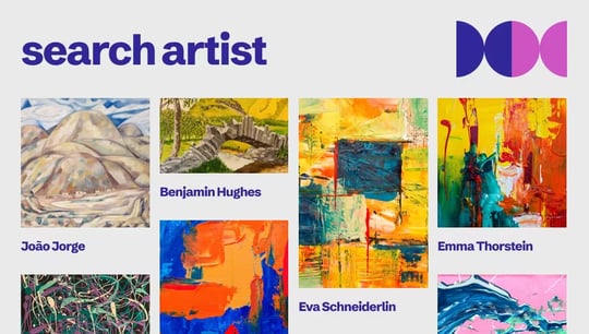 Search artist website in Nordcraft