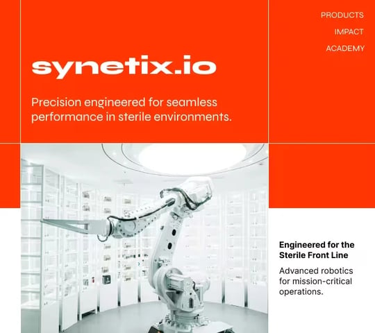 Synetix.io website in Nordcraft
