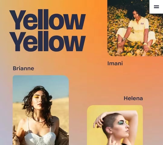 Yellow Yellow website in Nordcraft